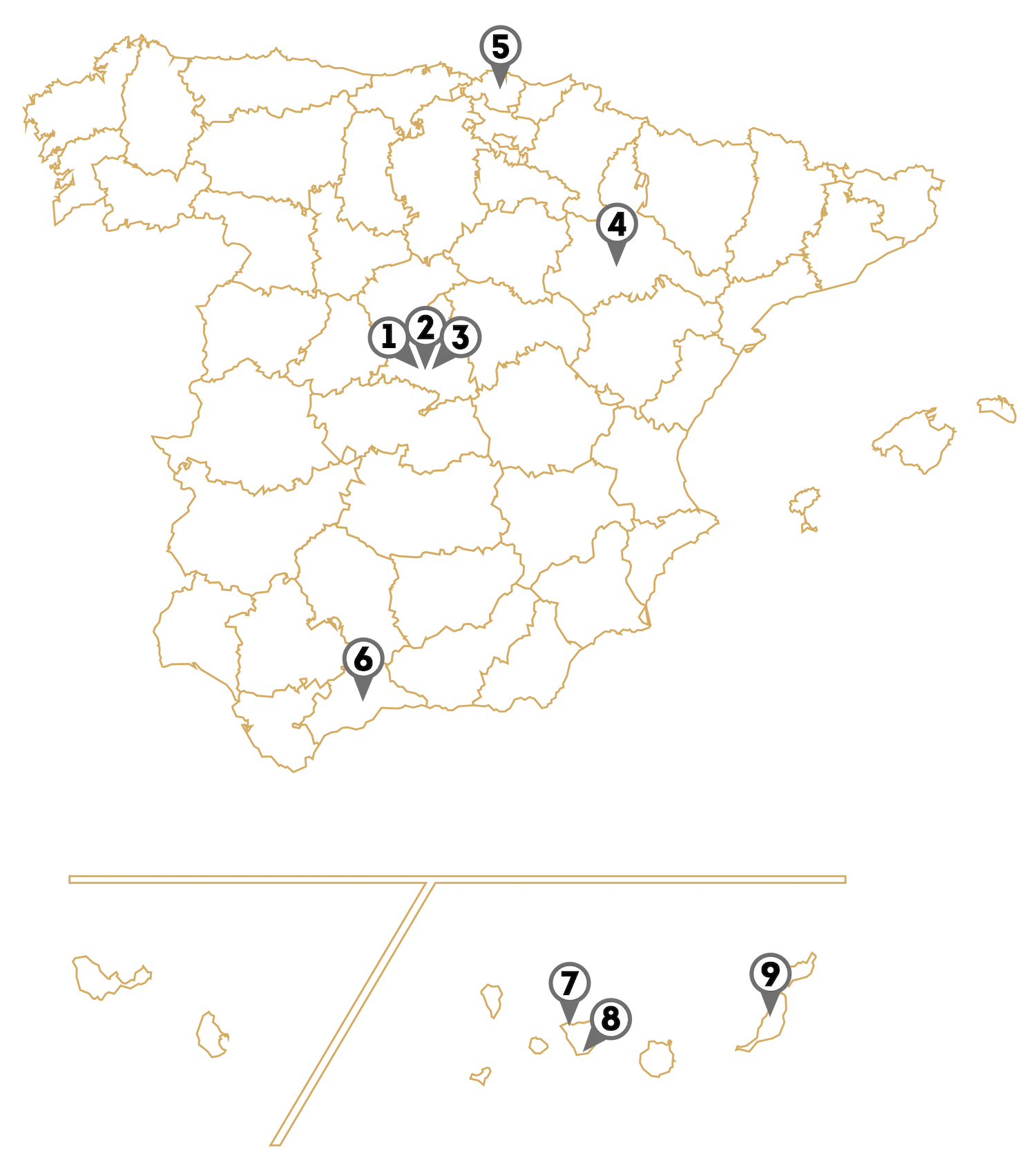 LA MANON – Ubicaciones LA MANON - Ubicaciones